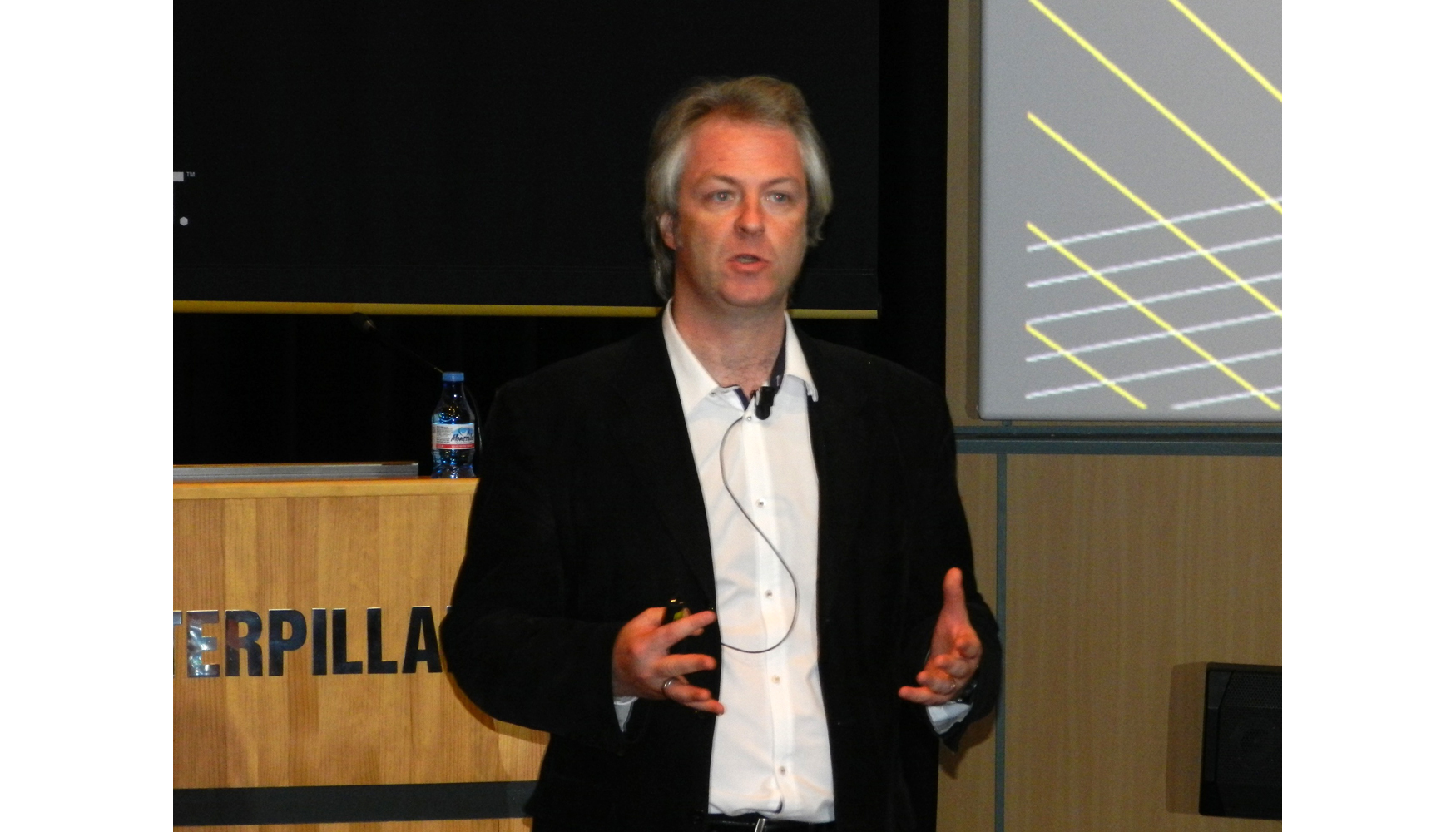 Herwig Peschl, director de Marketing en Caterpillar para Construccin