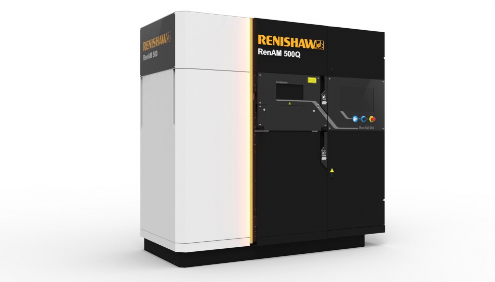 Nuevo sistema de fabricacin aditiva de cuatro lseres RenAM 500Q de Renishaw