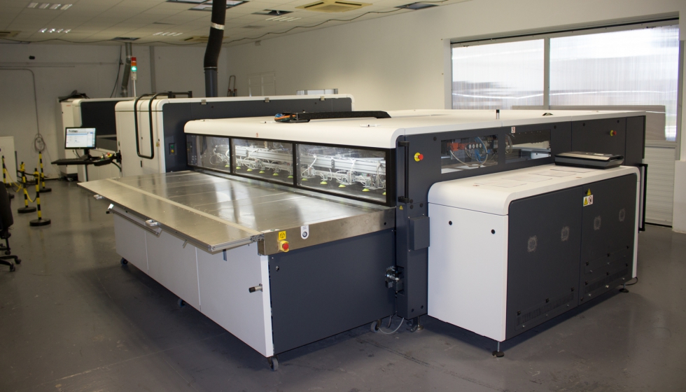 Nueva prensa industrial HP Scitex 11000 instalada en Ability Diseo Grfico