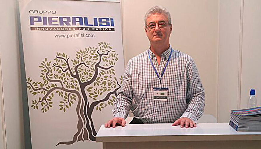 Rafael Cabello, director de RR HH de Pieralisi, en la Feria del Empleo y Emprendimiento de la Universidad de Jan