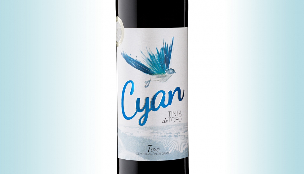Integracin del ave Cyanopica como nueva imagen de los vinos de Toro