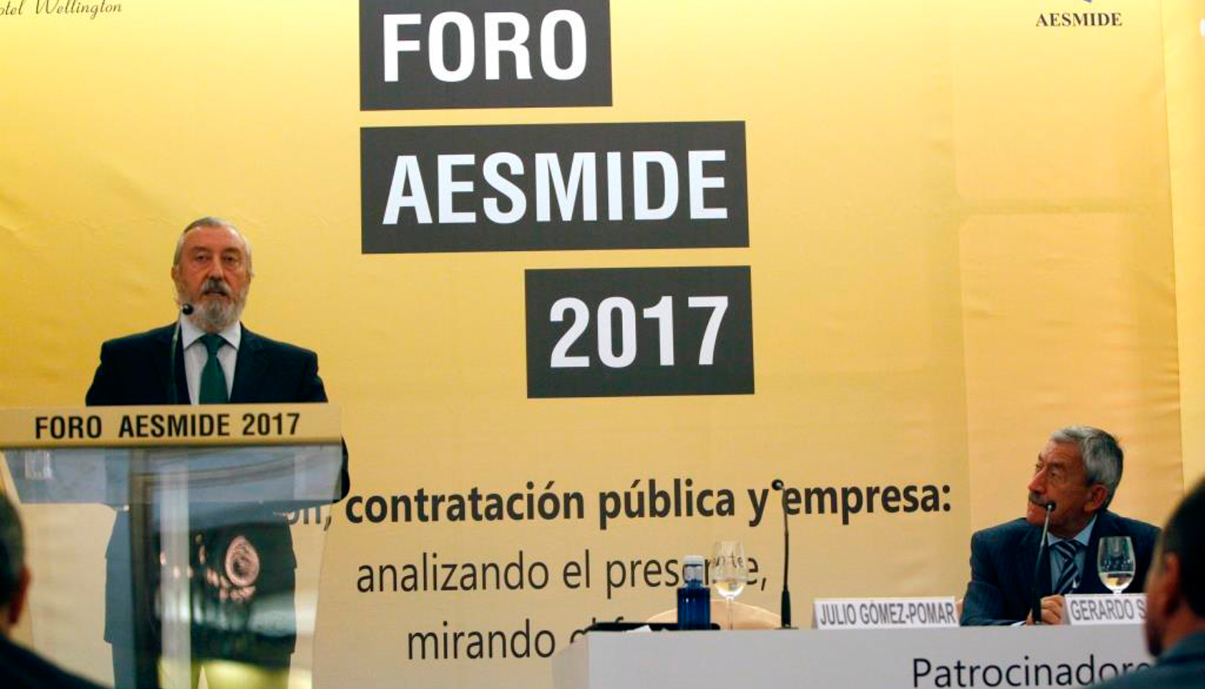 Julio G�mez-Pomar, secretario de Estado de Infraestructuras, Transporte y Vivienda