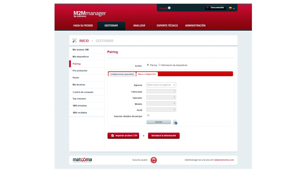 M2MManager es una plataforma SaaS especialmente diseada para la gestin diaria centralizada de los dispositivos conectados por tarjeta SIM...