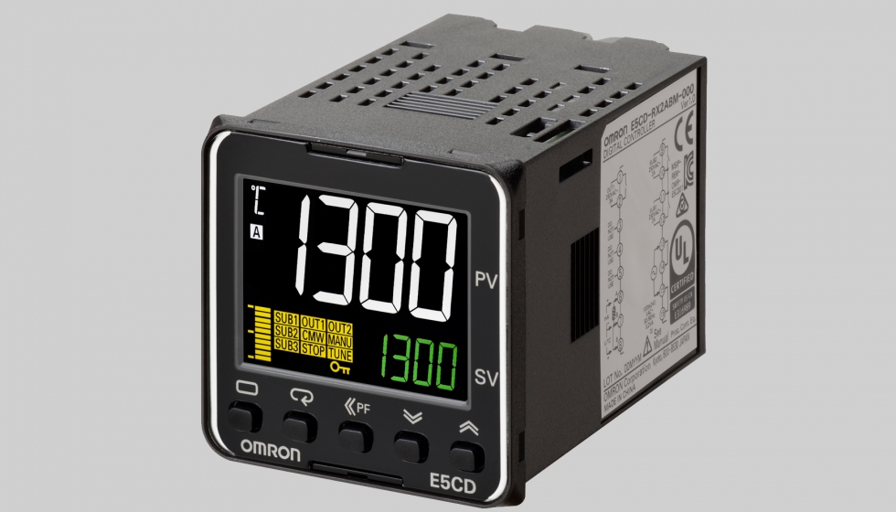 Controladores de temperatura digitales E5CD-B