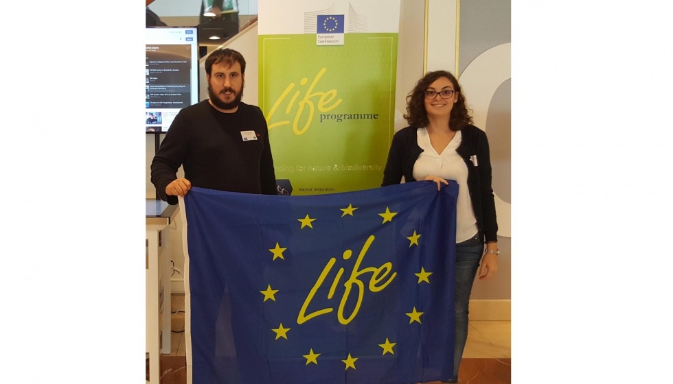 AEI Txtil y Leitat representaron el proyecto Life-Flarex en el evento de EASME de inicio del programa LIFE16
