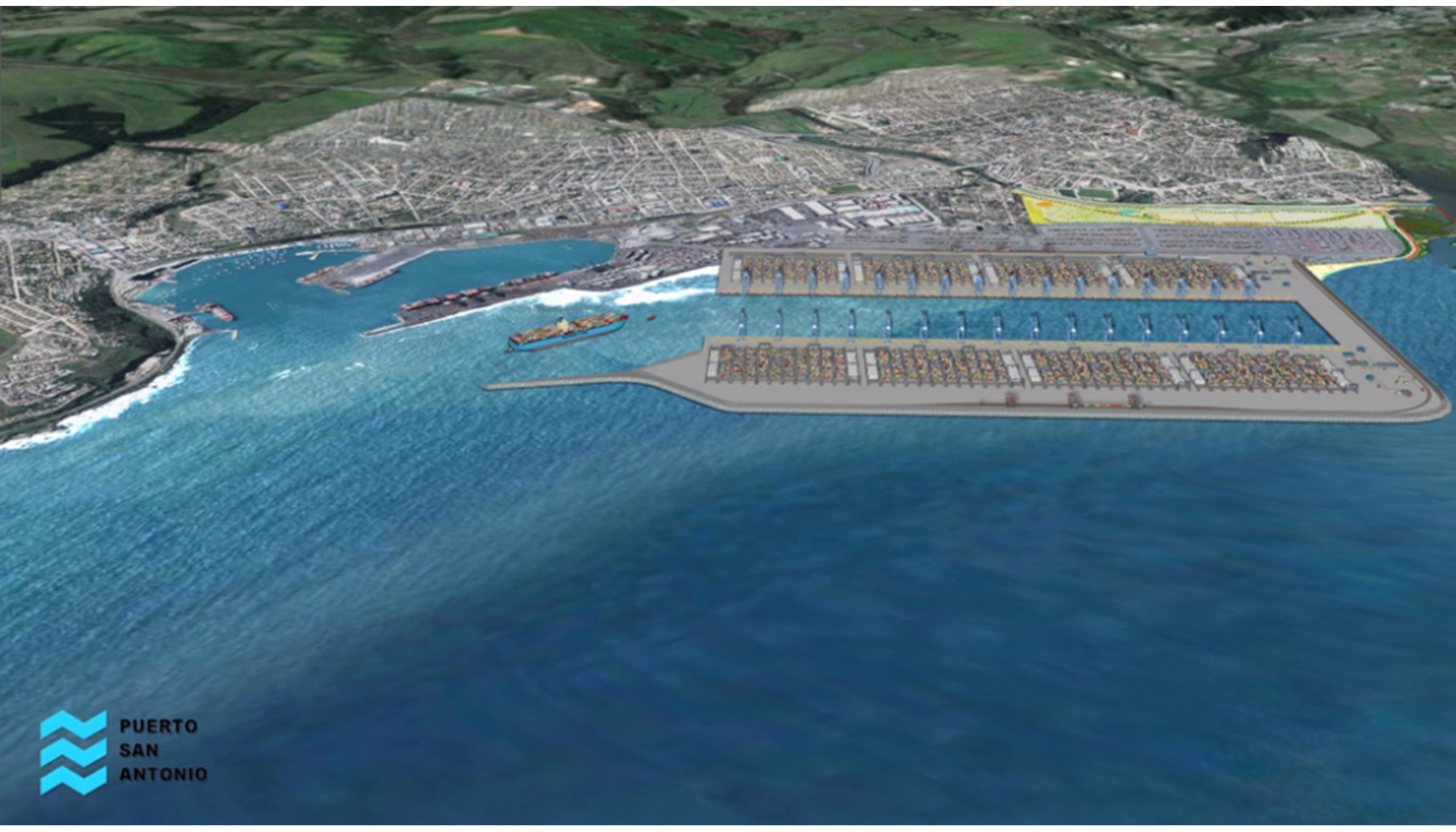 Proyecto de ampliacin del Puerto de San Antonio (Chile)