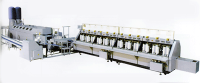 Sistema de encuadernacin CABS 5000 de 15 mordazas, uno de los equipos Horizon que distribuye Graf Lain