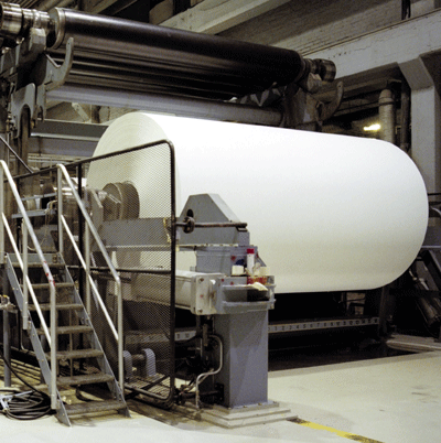 Por cada 10 kilos de papel que fabrica utiliza como materia prima 8,5 kilos de papel usado. Foto: Aspapel