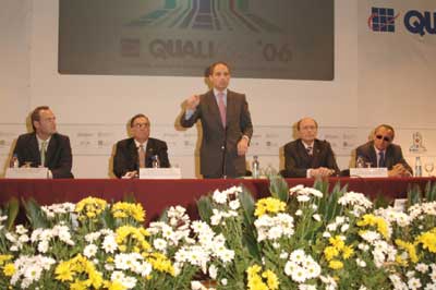 Francisco Camps, Presidente de la Generalitat Valenciana, clausur Qualicer 2006