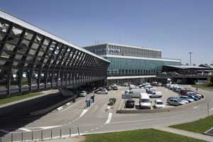 Aeropuerto de Lyon  Saint Exupery, en Francia