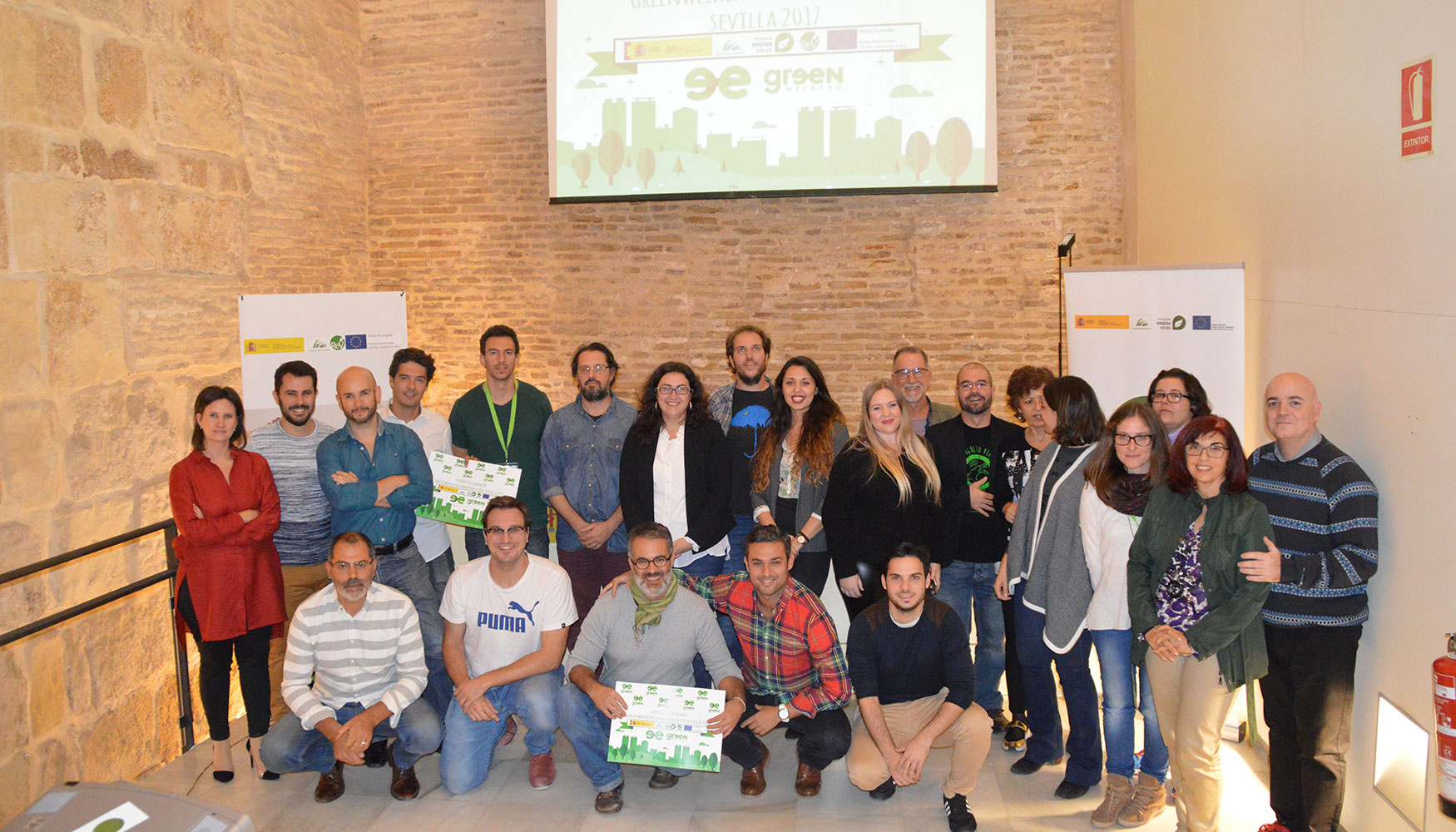 Participantes en Greenweekend Sevilla