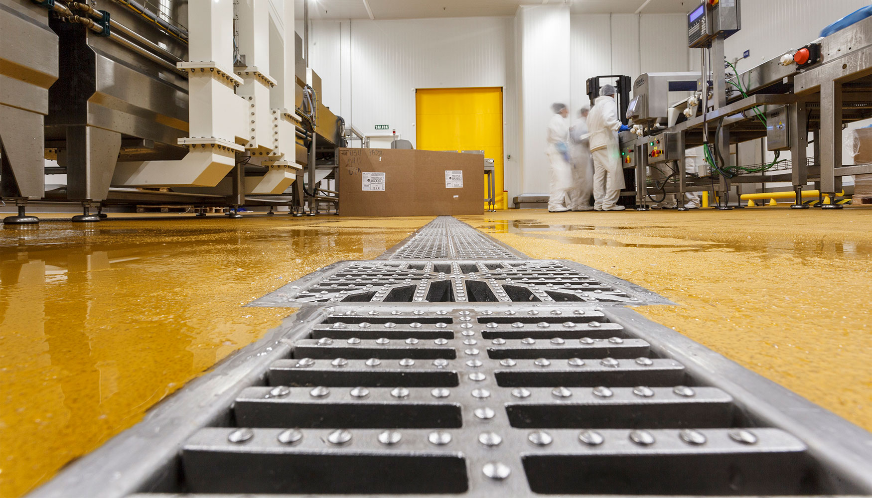 Ulma Architectural Solutions ha participado en el proyecto de la nueva planta de Campofr�o en Burgos suministrando el sistema de drenaje en acero...