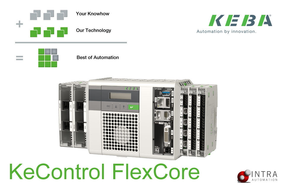 Nueva plataforma de automatizacin OPEN FlexCore de Keba