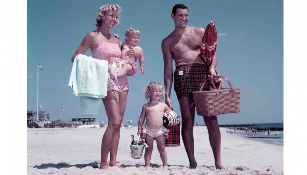 La familia estadounidense se convirti en el modelo de prosperidad y satisfaccin con la vida en Europa durante la dcada de 1950. Fuente: H...