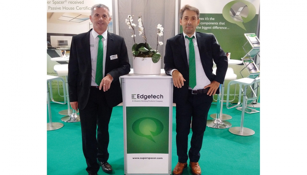 Alain Monribot, a la izquierda, y Tommaso Pascucci, sales managers de Edgtech en Francia e Italia, respectivamente...
