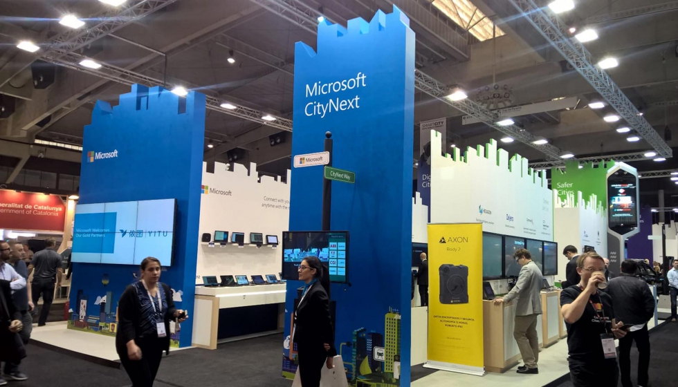 Microsoft represent un viaje al futuro de las ciudades y los servicios digitales junto a ms de 42 partners