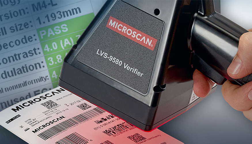 Verificador porttil Microscan LVS-9580