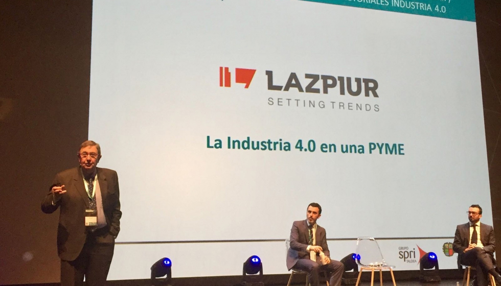 Miguel Lazpiur envi el mensaje de que la Industria 4...