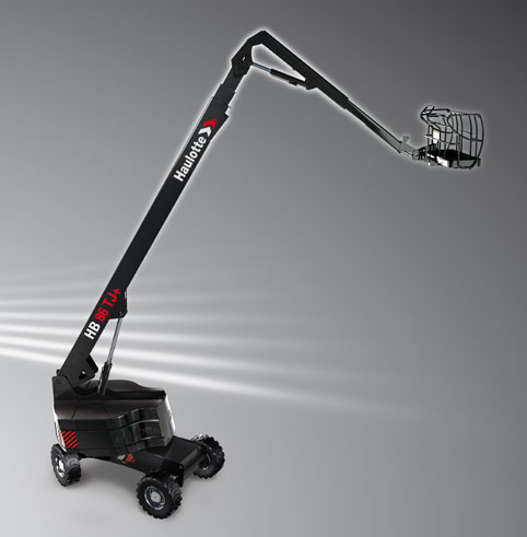 New telescopic platform Haulotte H28 TJ + (HB86 TJ +)