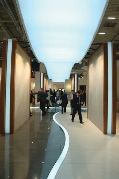 El grupo de visitantes ms numeroso en Bau 2007 fue el del sector de construccin y ampliacin de edificios