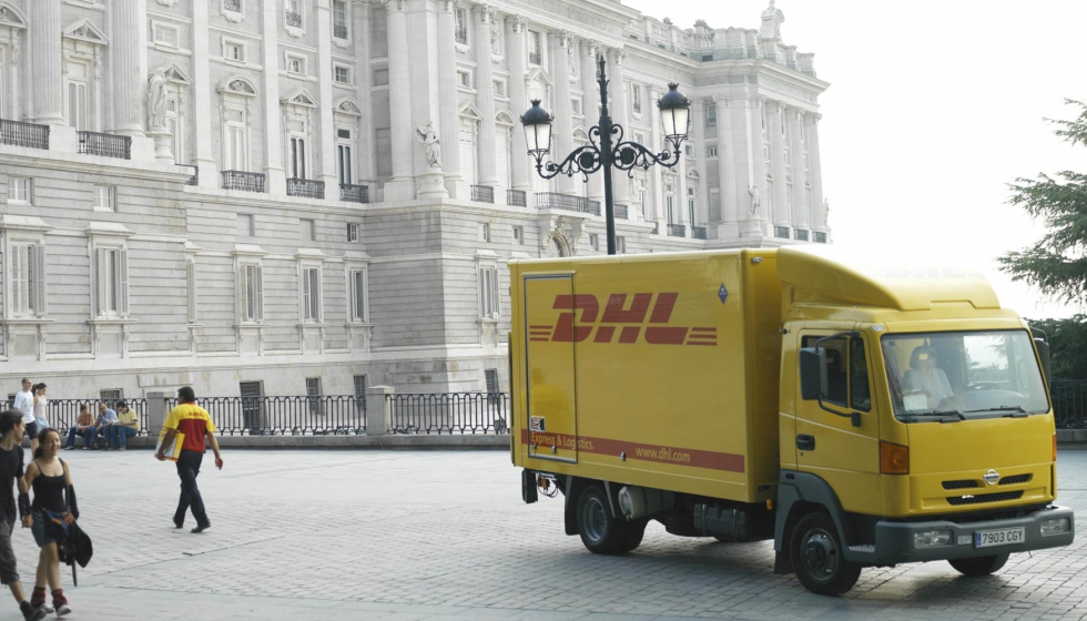 Camin de DHL en Madrid. Foto: DHL