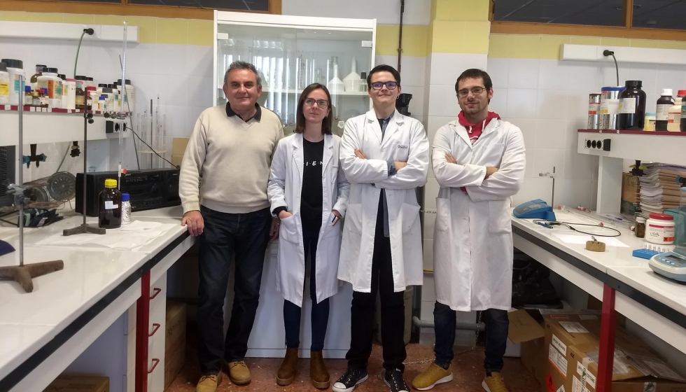 Miembros del grupo de investigacin Qumica de Biomolculas y Procesos Alimentarios de la Universidad de Almera