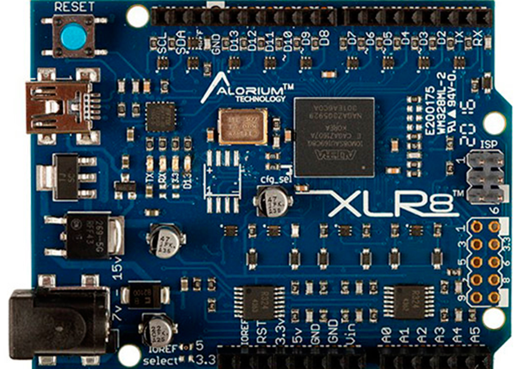 Arrow vender soluciones de Alorium basadas en FPGA, incluyendo la tarjeta de desarrollo XLR8