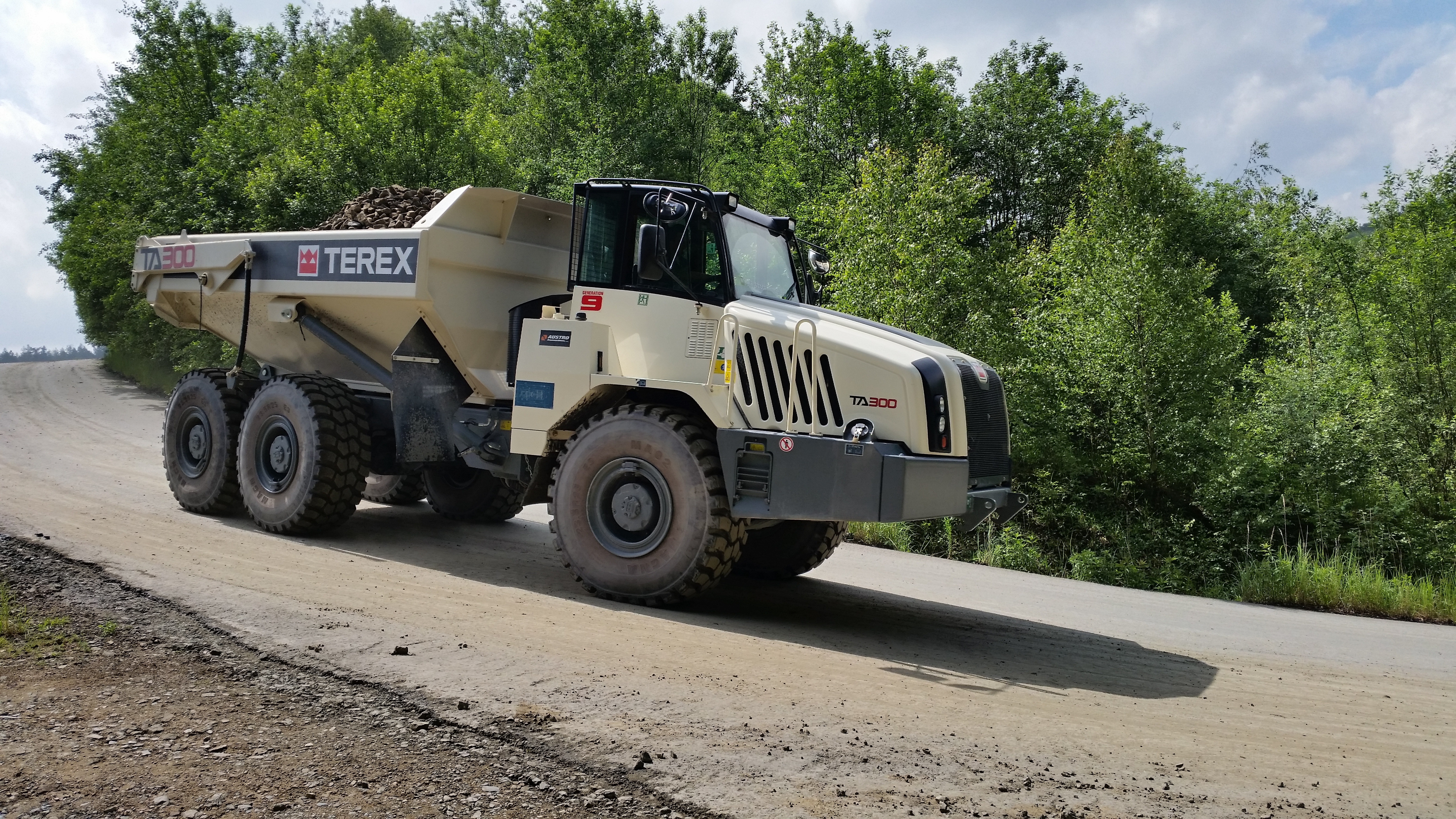 Dmper articulado TA300 de Terex Trucks
