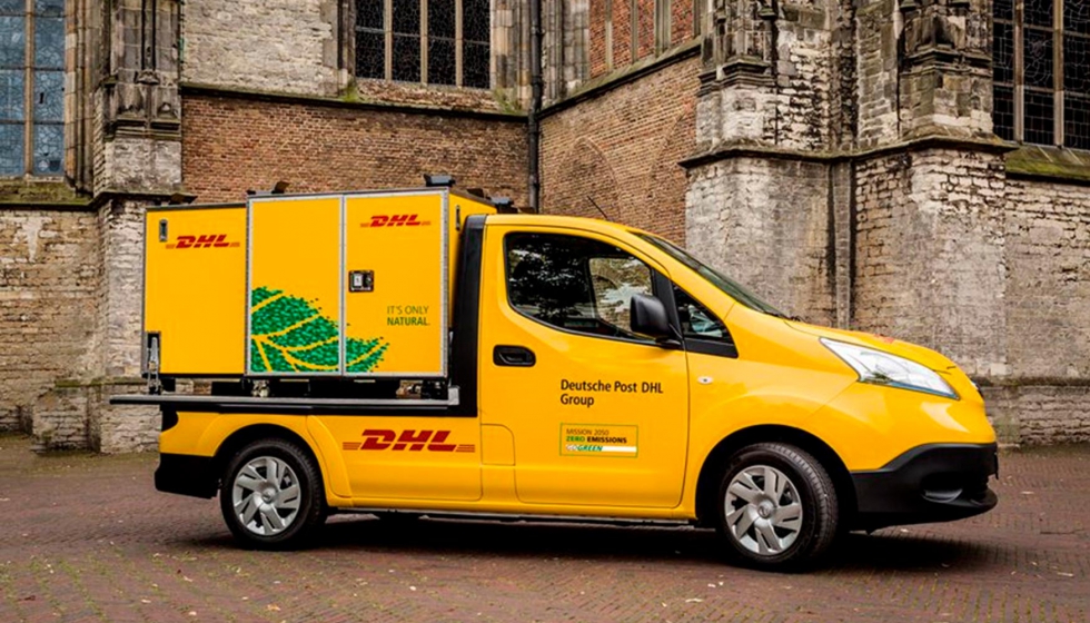 Con esta flota elctrica, Deutsche Post DHL consigue una reduccin anual de ms de 16.000 toneladas de emisiones de carbono...