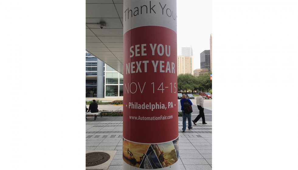 La prxima edicin de Automation Fair 2018 se celebrar en Filadelfia (Estados Unidos) el 14 y 15 de noviembre