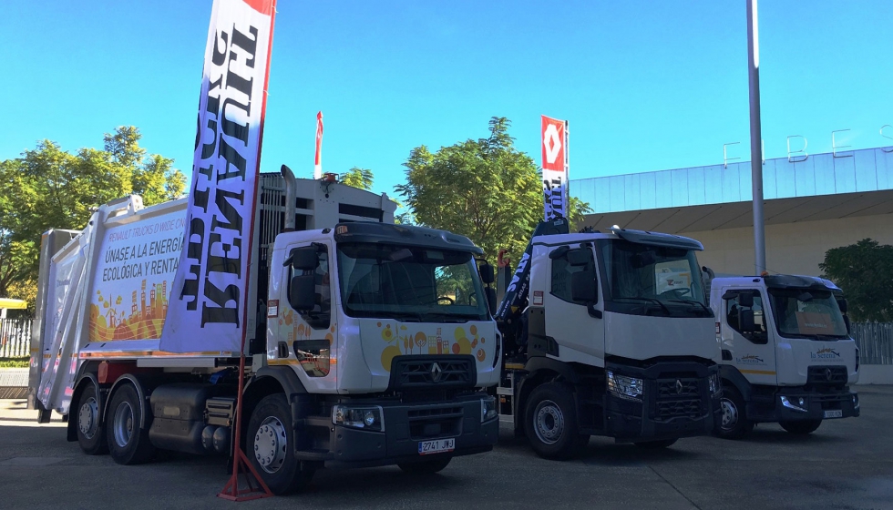 Un ao ms, Renault Trucks ha querido estar presente durante toda la programacin de las XXV Jornadas Anepma