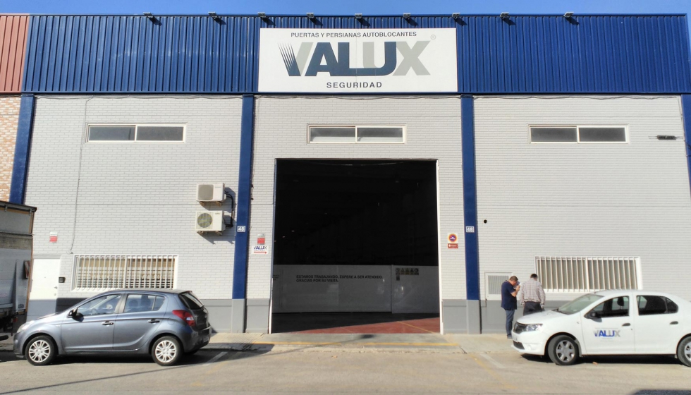 Valux fabrica y comercializa persianas y puertas enrollables de aluminio