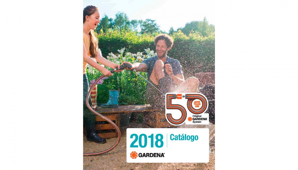 Portada del Catlogo Gardena 2018