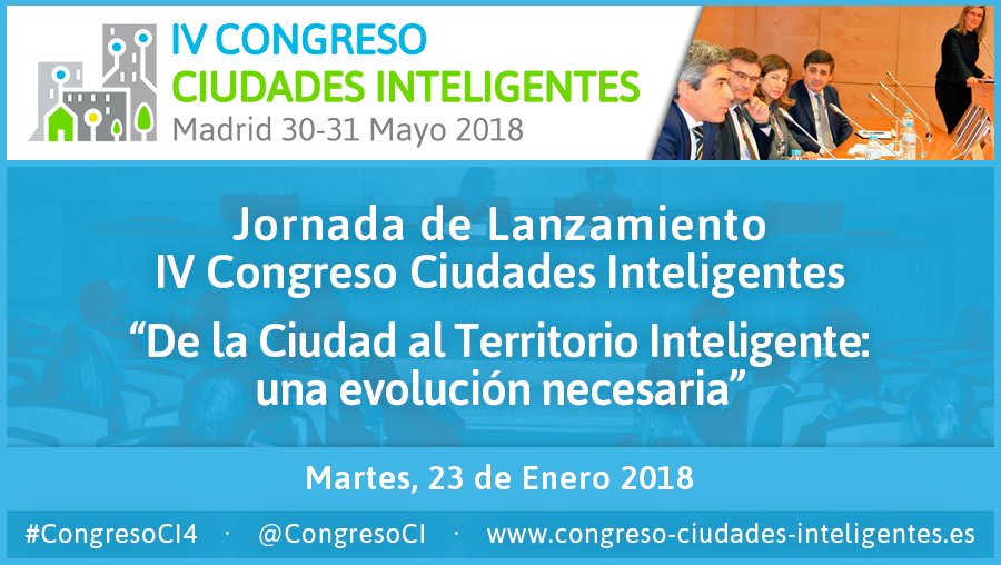 Madrid acoger la IV edicin del Congreso Ciudades Inteligentes, organizado por Tecmared