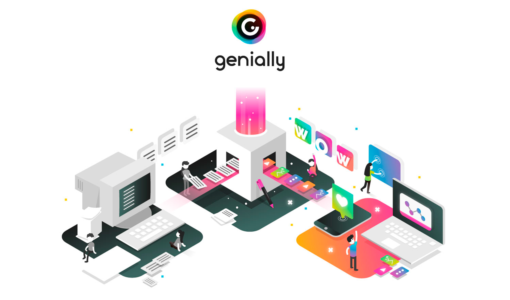 Genial.ly ha aprovechado su presencia en BETT para presentar su renovada imagen, además de la nueva versión de su herramienta...