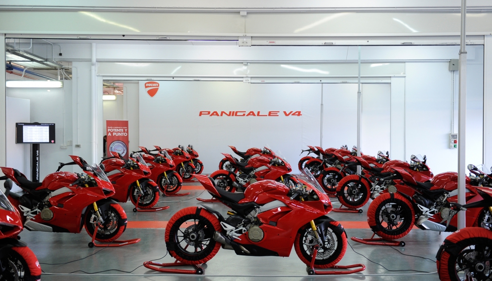 Durante los siete das que dur la presentacin de la nueva Panigale...