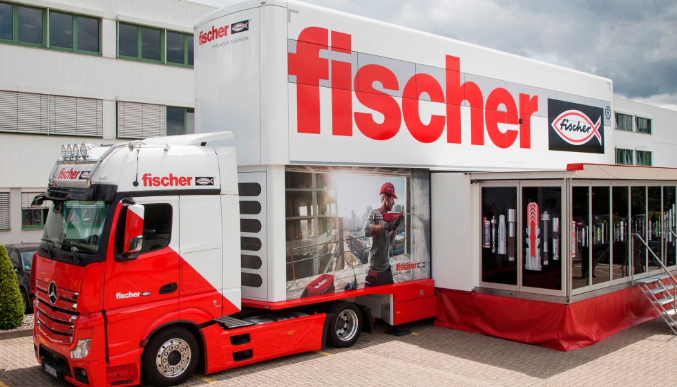 Unidad mvil y academia Fisher Truck. Foto: Fischer