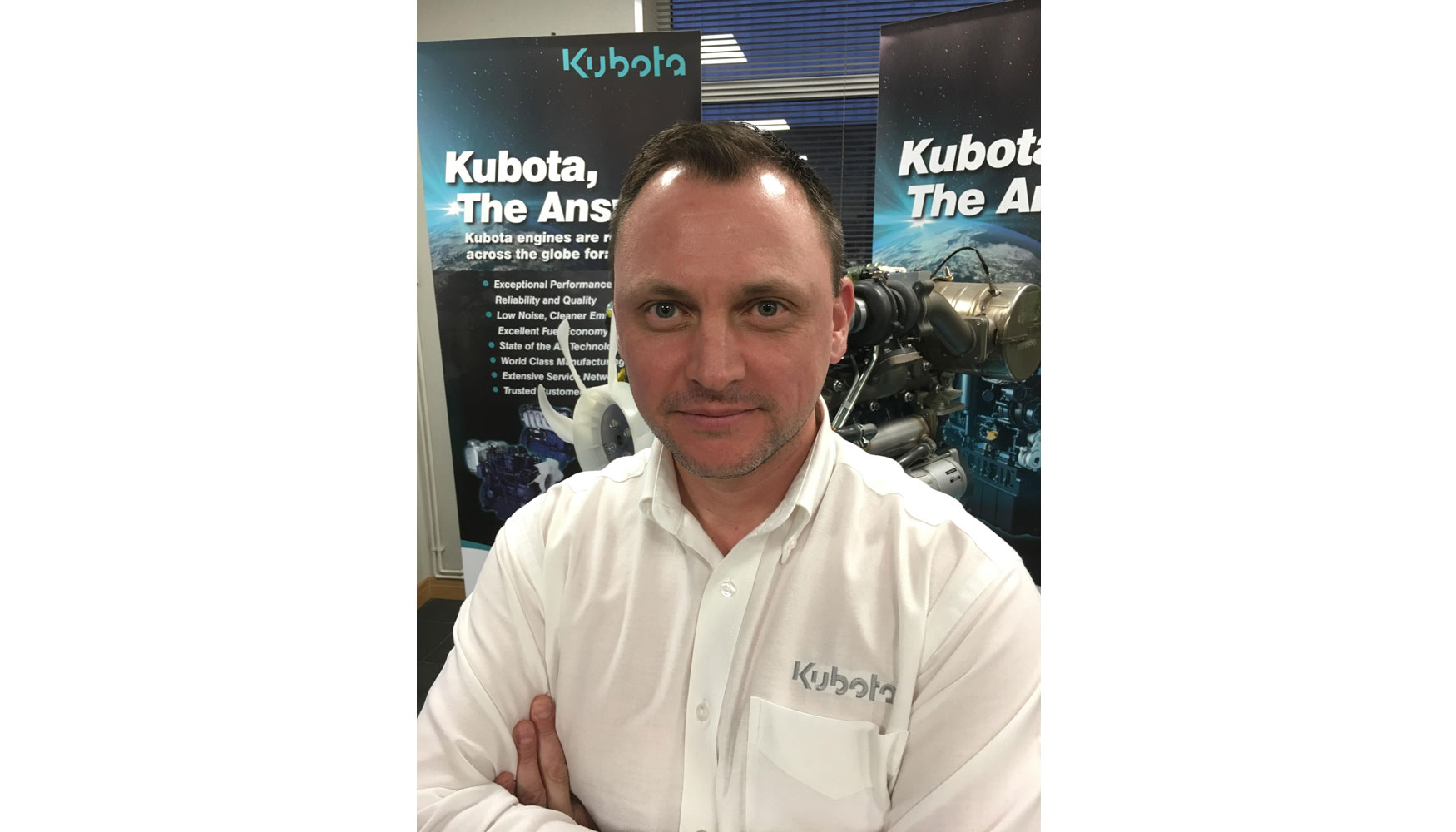 Daniel Grant, director de Marketing de Kubota BU Engine Europe