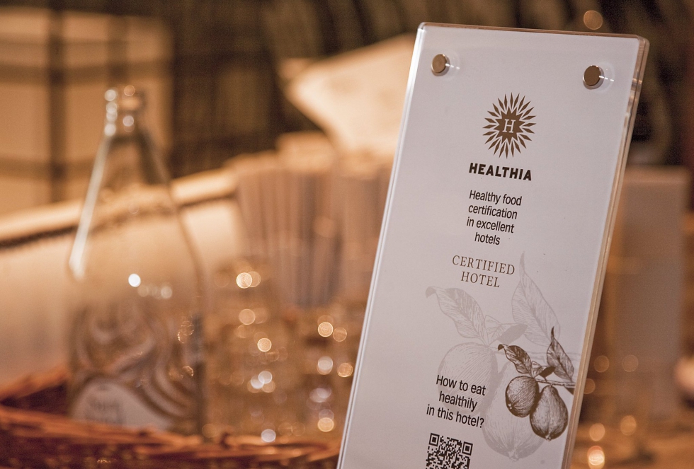Healthia Certification es el nico sello internacional de alimentacin saludable para el sector hotelero