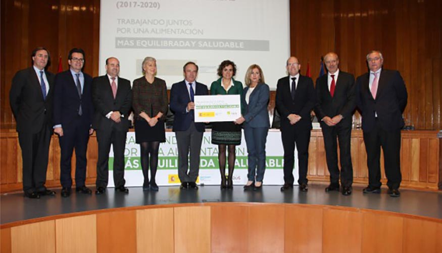 Acto de presentacin del Plan de Colaboracin para la Mejora de la Composicin de los Alimentos y Bebidas y Otras Medidas (2017  2020)...