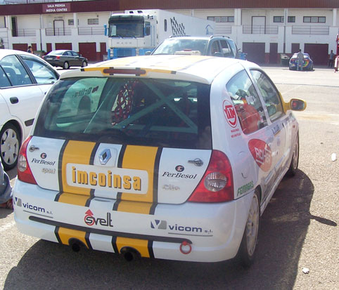 Vehculo ganador del Campeonato de Castilla-La Mancha de Velocidad en Circuito en 2007