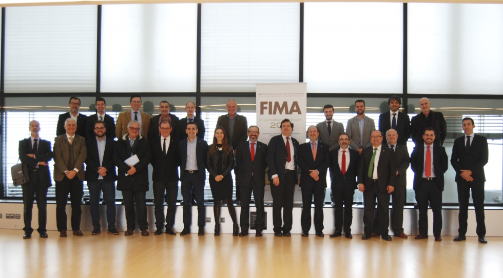 Comit Organizador de FIMA 2018, con Jaime Hernani en la presidencia