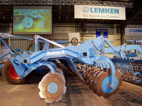 Cultivador de discos Lemken Rubin 9