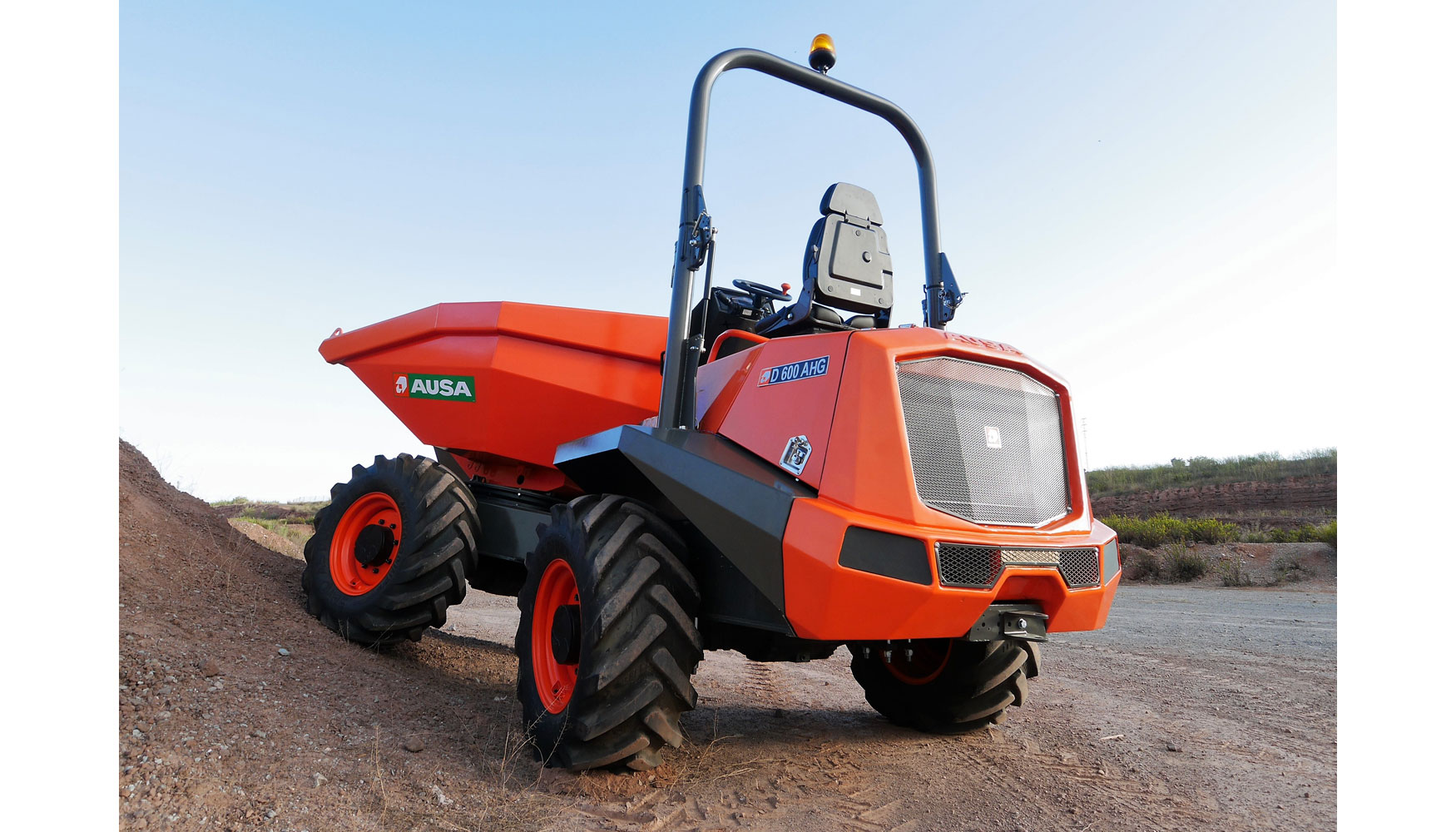 Nuevo dumper D 600 AHG de Ausa