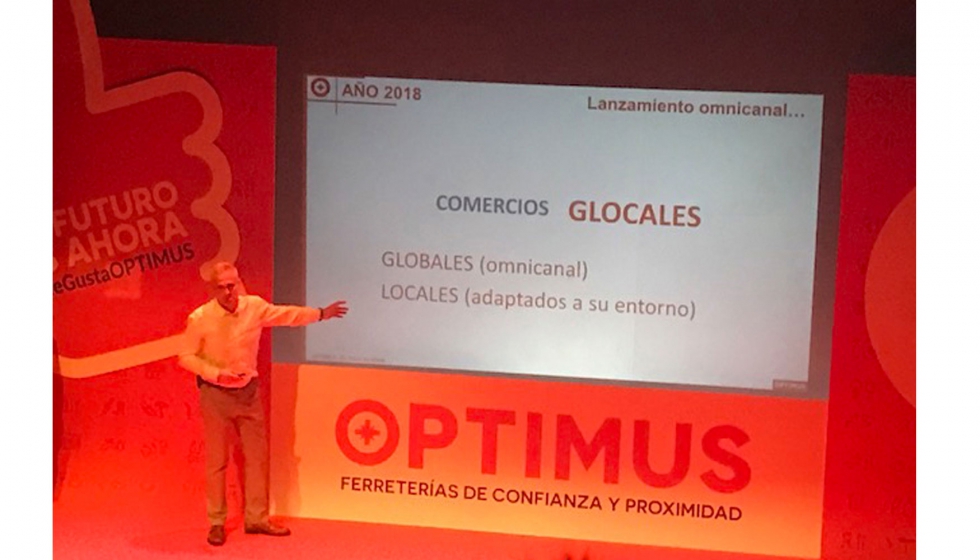 Juan Luque, director de gestin de Optimus, present los resultados