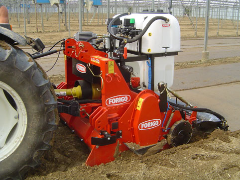 Desinfectadora machine of soil Mix Tiller