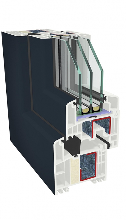 Gealan-Futura rene todas las innovaciones de Gealan de los ltimos aos en un producto y es apto para casa pasiva segn ift...