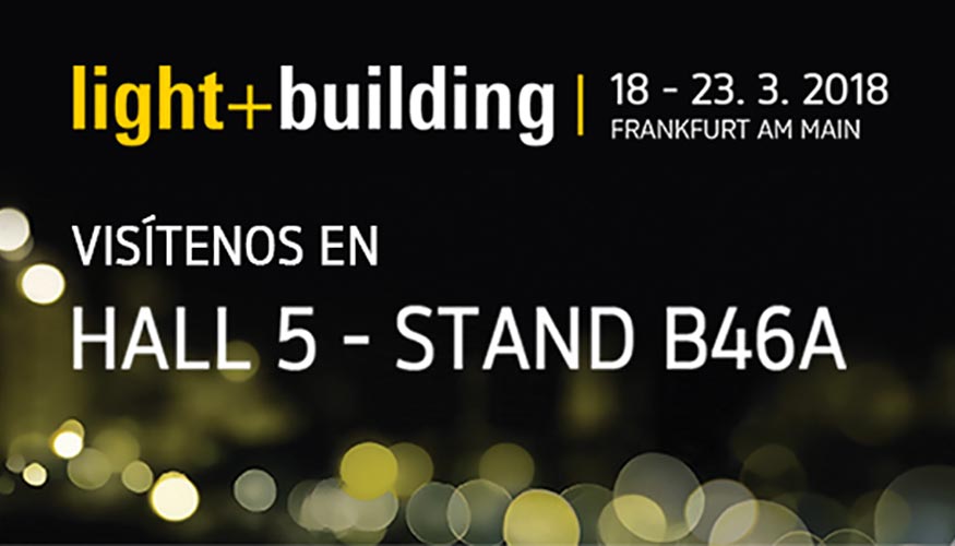 El saln Light+Building de Frankfurt se celebrar entre los prximos 18 y el 23 de marzo