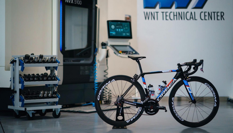 WNT, DMG MORI y Rotor, tecnologas punteras que se unen en el ciclismo
