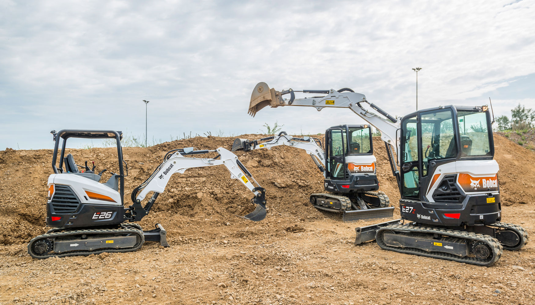 Intermat 2018 acoger la presentacin internacional de las nuevas excavadoras compactas E26, E27z y E27 de Bobcat